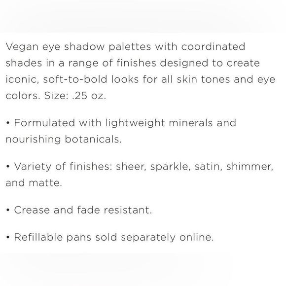 ONLY 1! Mineral Fusion Refillable Eyeshadow Palette SUMMER VACATION Shadow - Picture 4 of 5